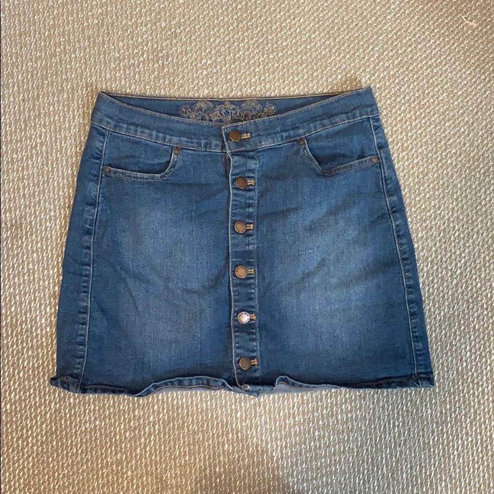 Jean Miniskirt